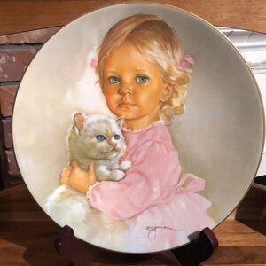 Decorative Collector Plate - A Child’s World - Kathie